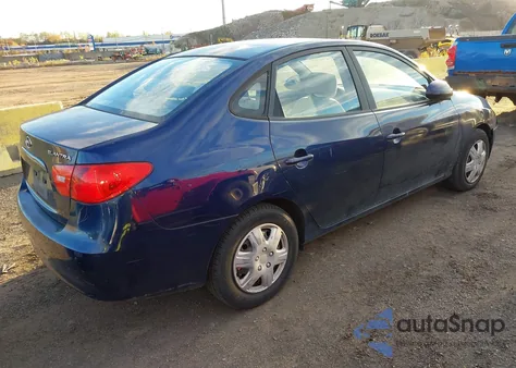2007 Hyundai Elantra Gls/Limited/Se z USA, uszkodzony, nr VIN KMHDU46D97U147522